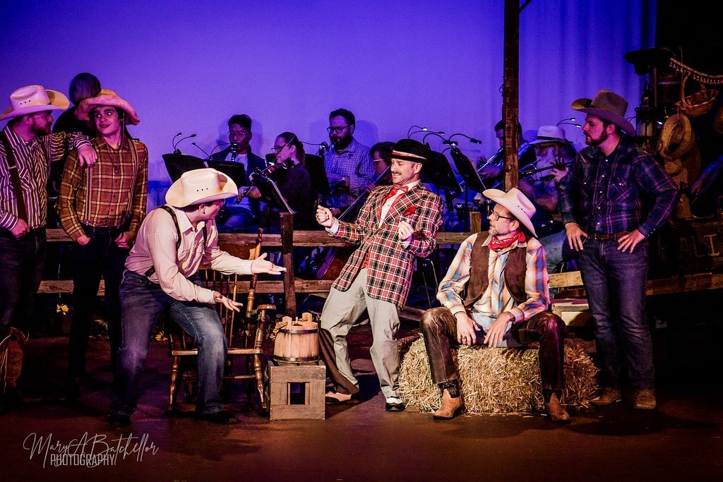Oklahoma! — Jud Fry and Ali Hakim confrontation scene