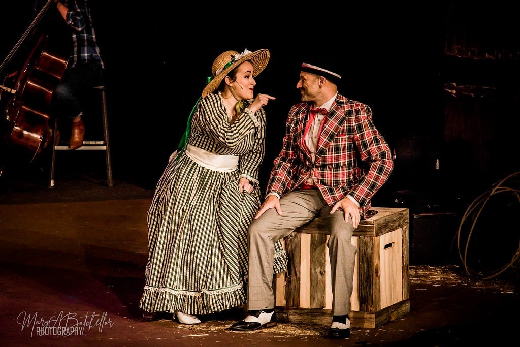 Oklahoma! — Aunt Eller at Ali Hakim's Traveling Mercantile