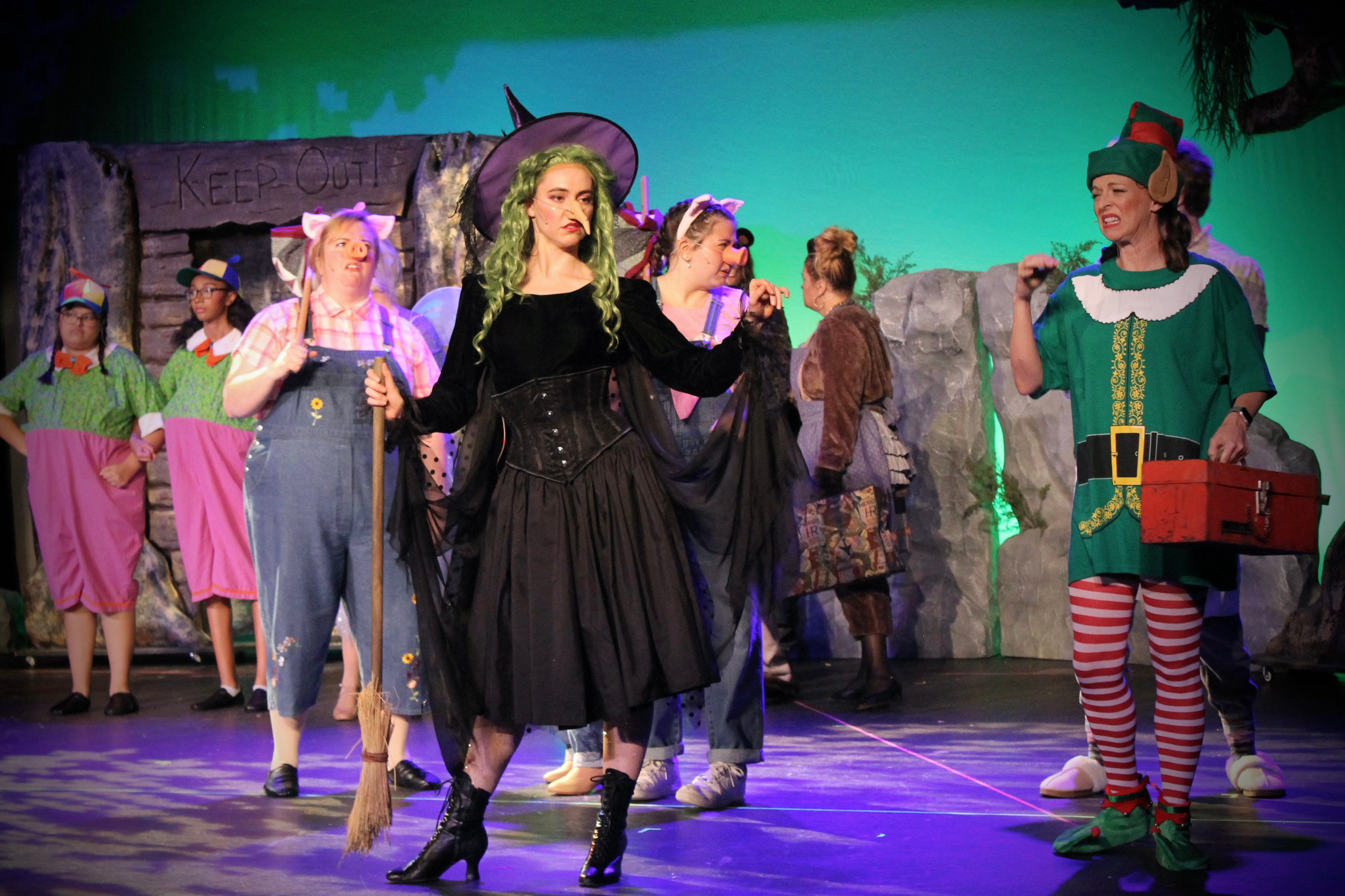 Shrek the Musical 2025 production photo