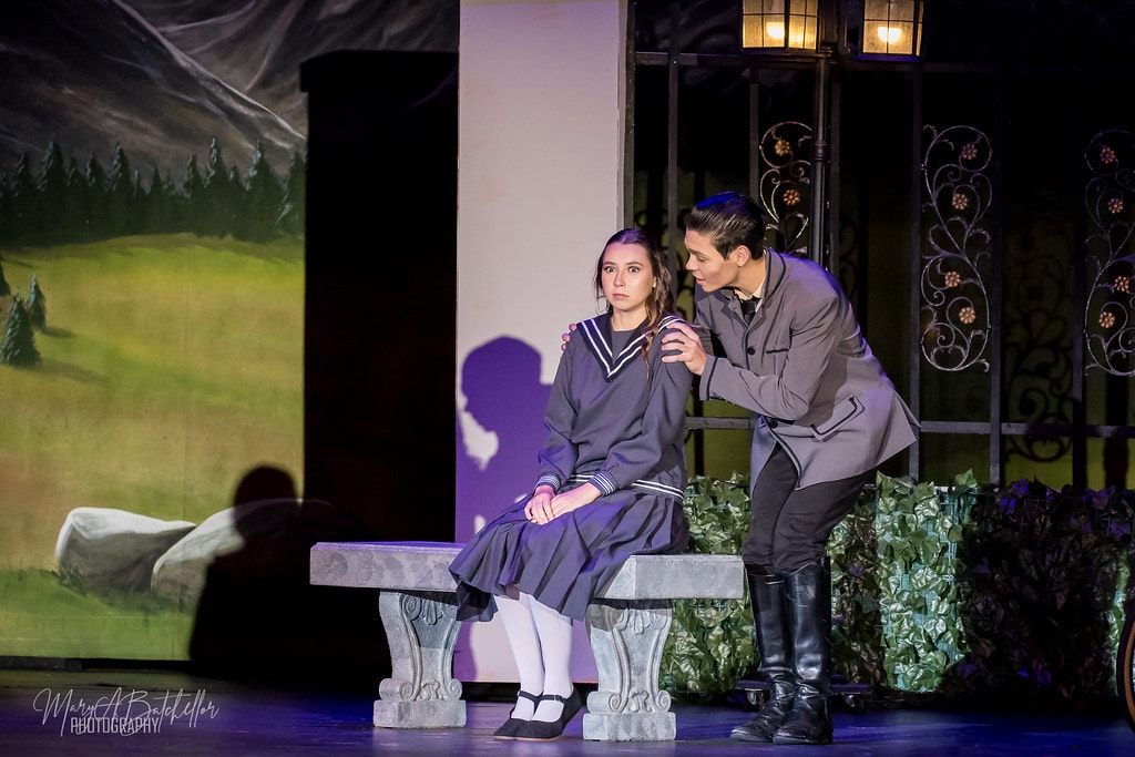 The Sound of Music — Liesl and Rolf in a tender romantic scene