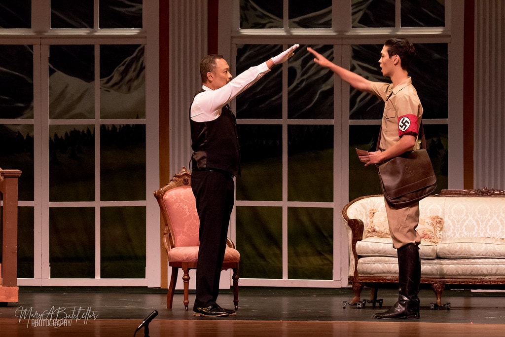 The Sound of Music — Captain von Trapp and Rolf in dramatic confrontation