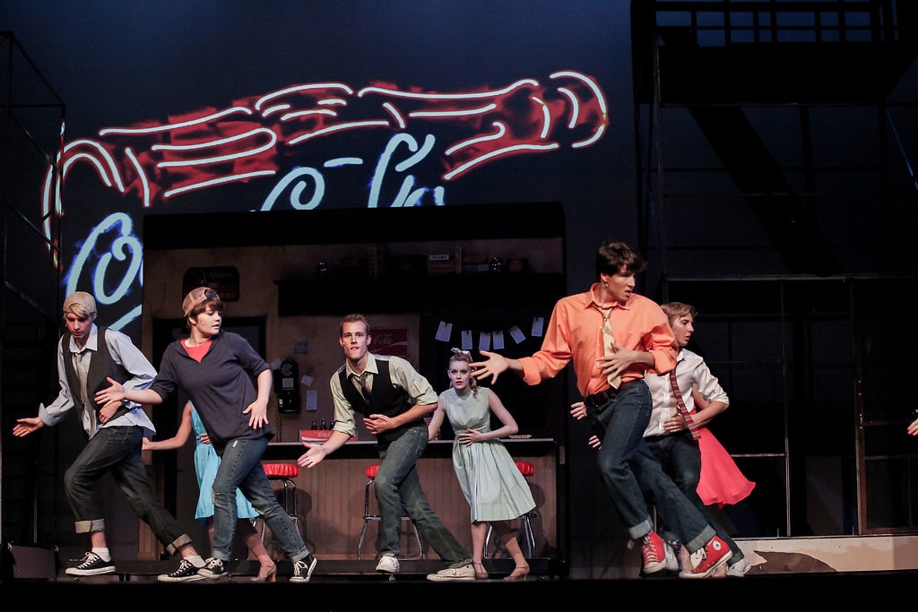 Jets cool drugstore dance number — West Side Story