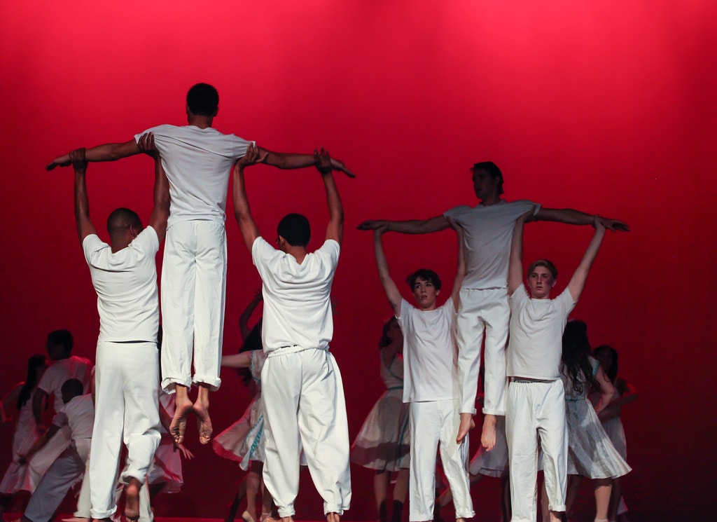 Musical theater scene — West Side Story