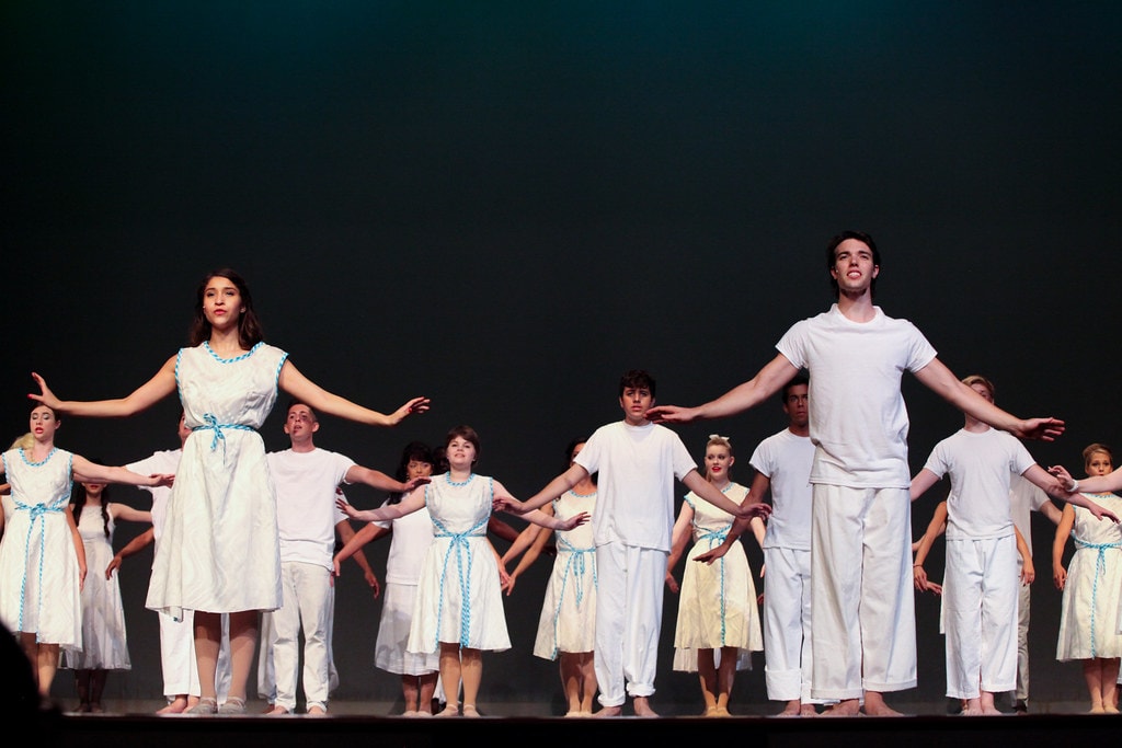 Ensemble dance number — West Side Story