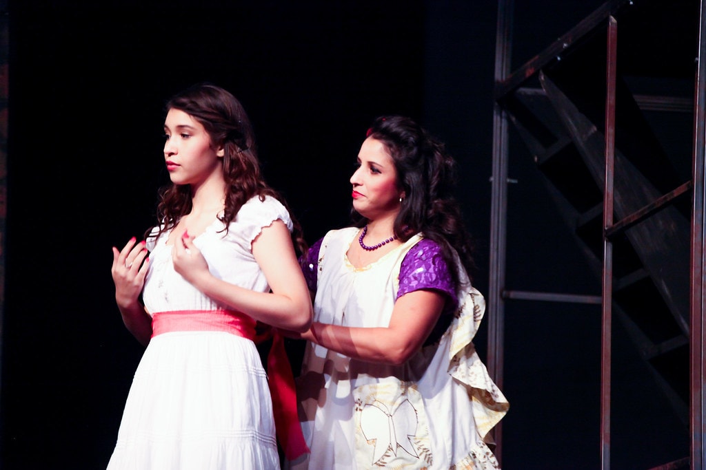 Full ensemble on stage — West Side Story